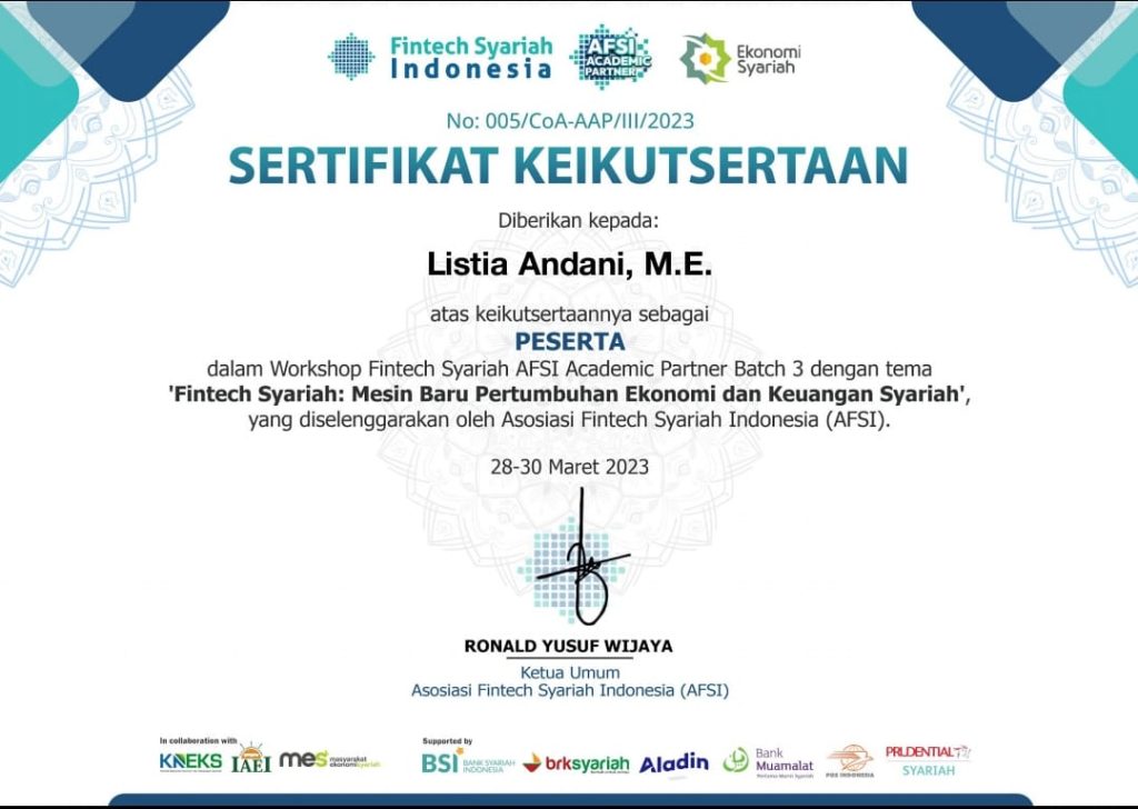 Ekonomi Syariah Universitas Siliwangi