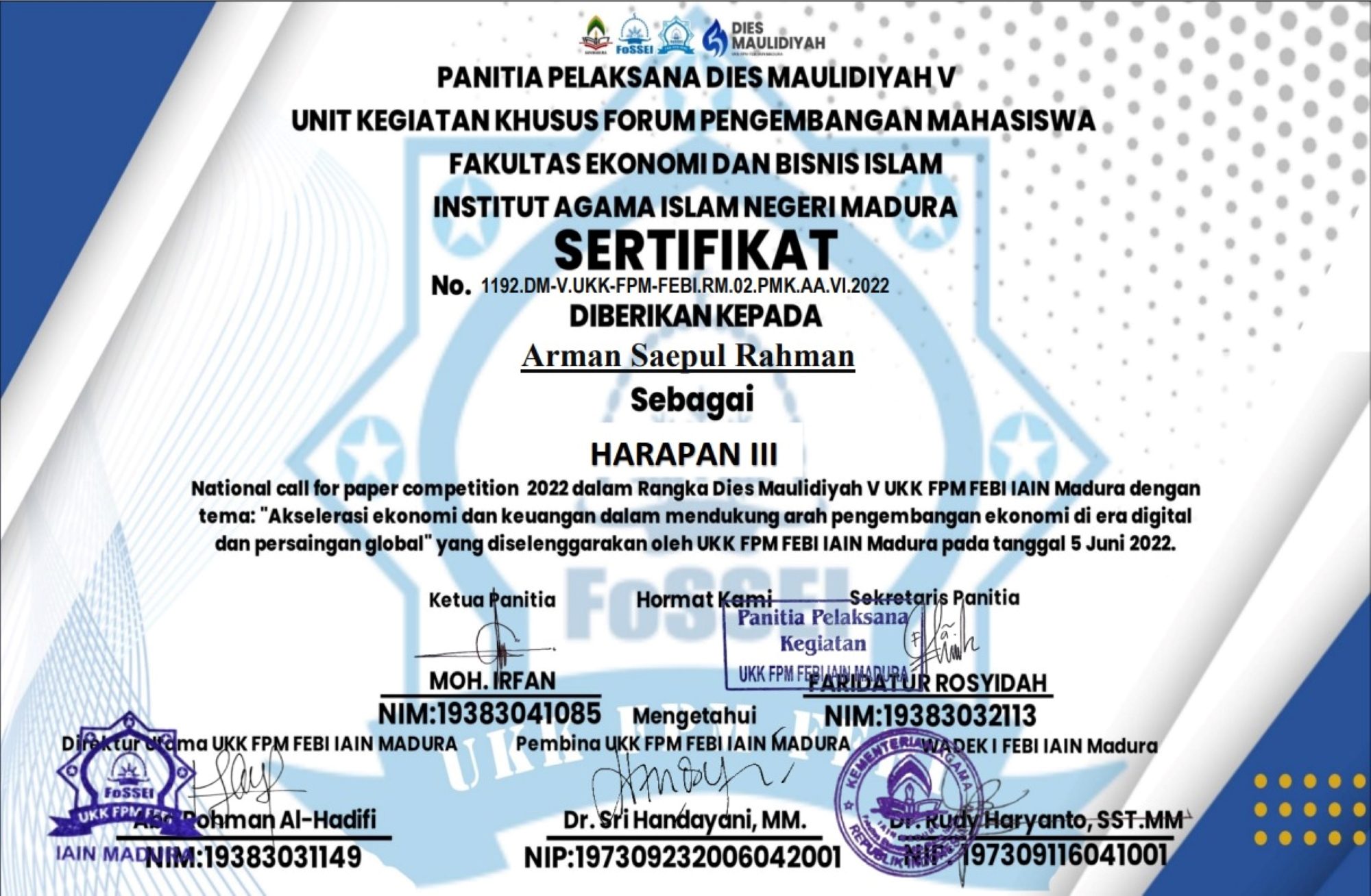 Arman Saepul Rahman