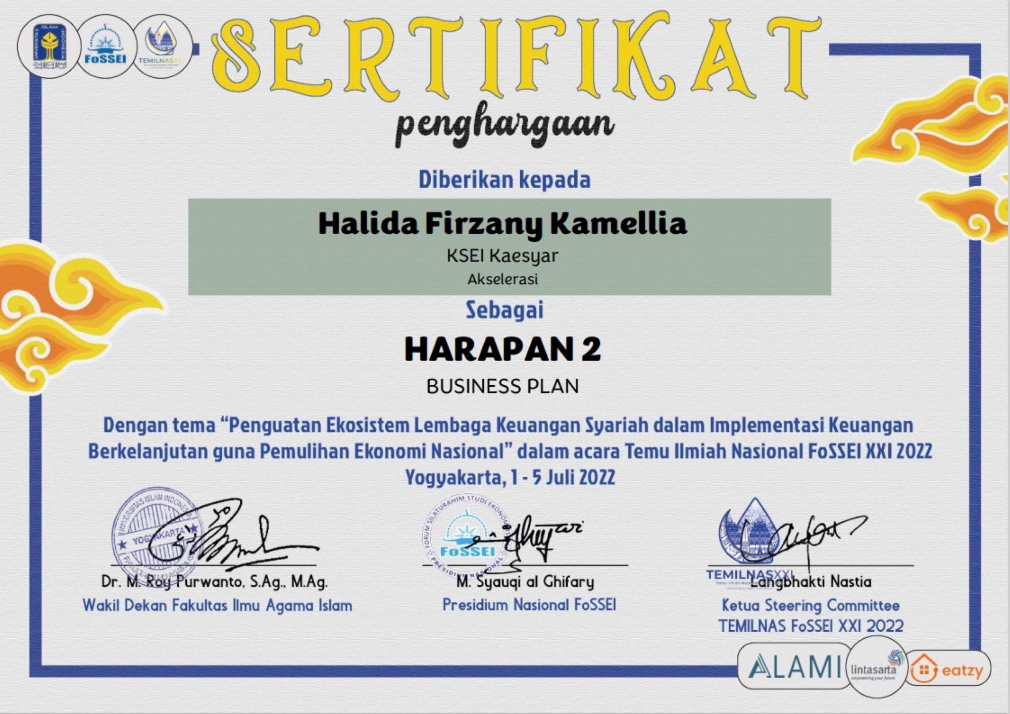 Halida Firzany Kamelia