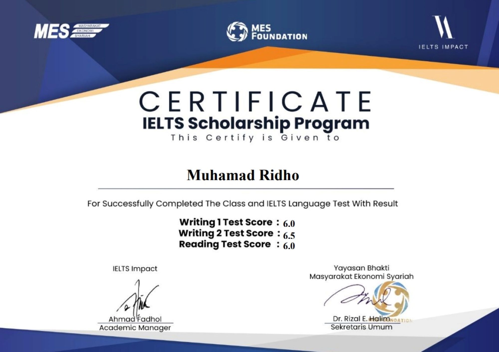 Muhamad Ridho