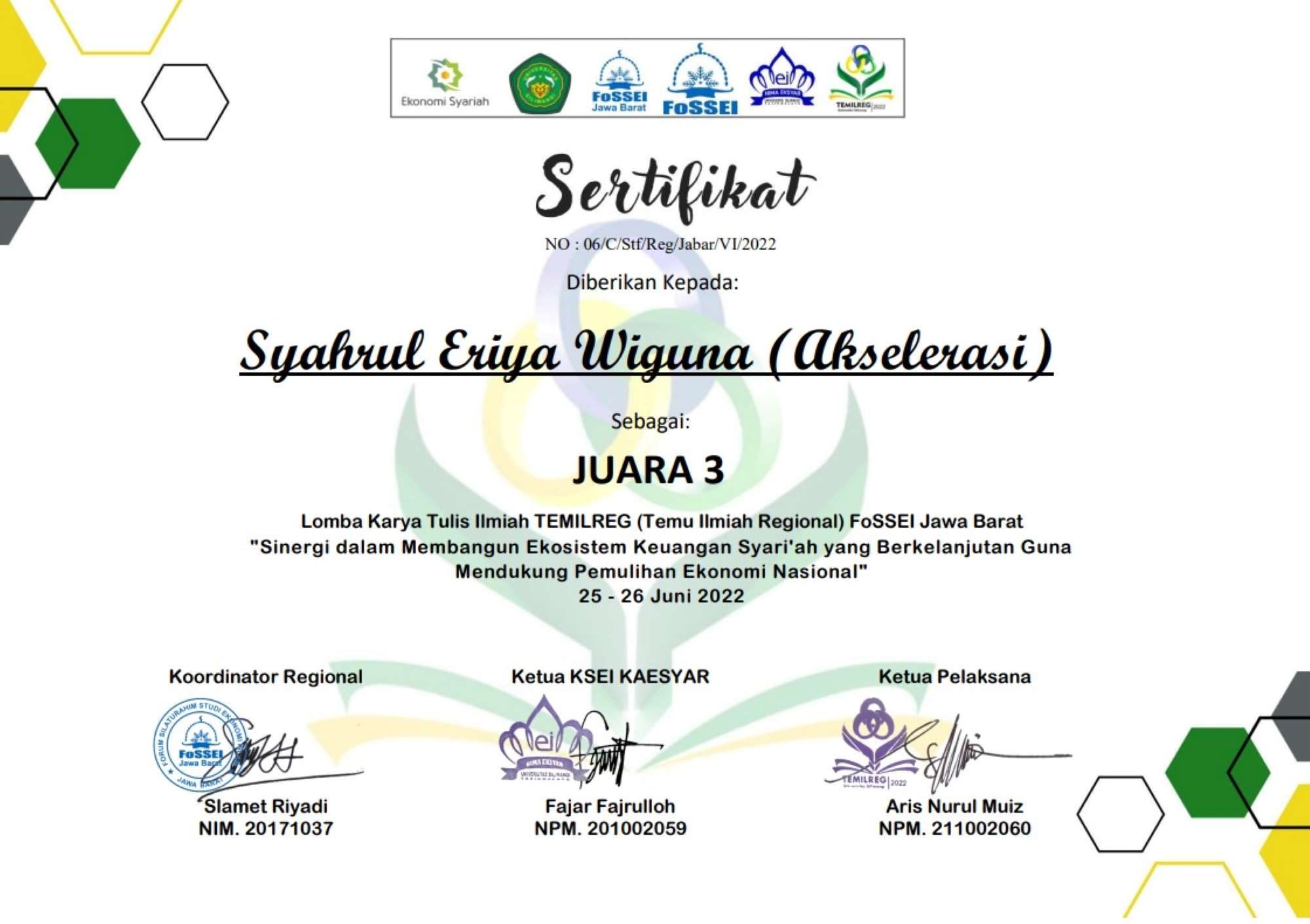 Syahrul Eriya Wiguna 3