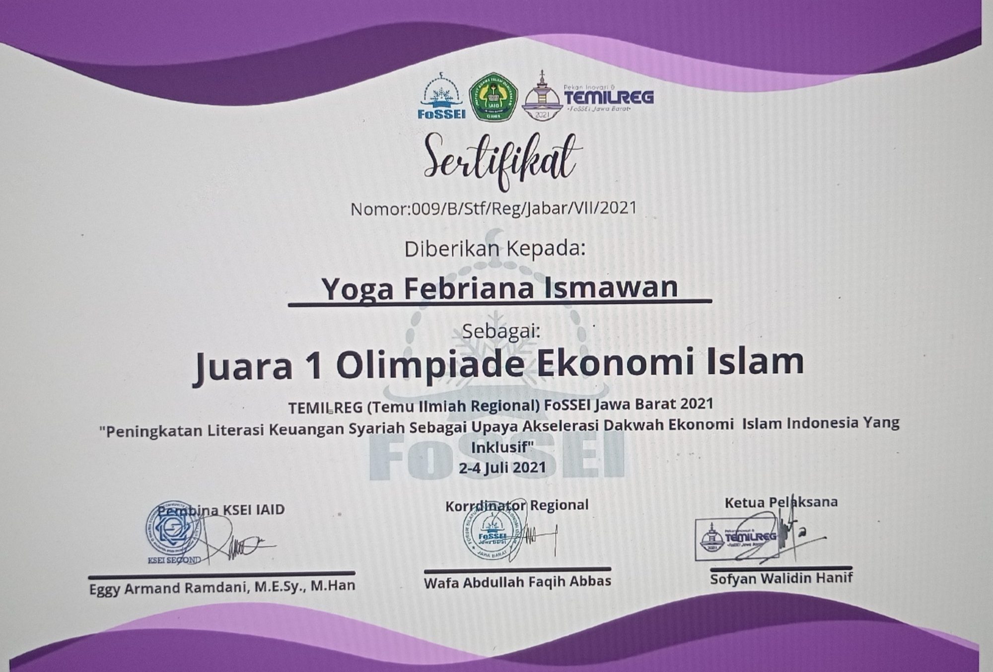 Yoga Febriana Ismawan